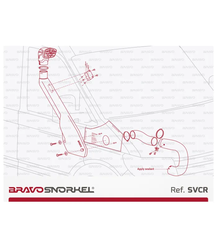 BRAVO SNORKEL VOLKSWAGEN CRAFTER / MAN-TGE (2017 - ) REF. SVCR