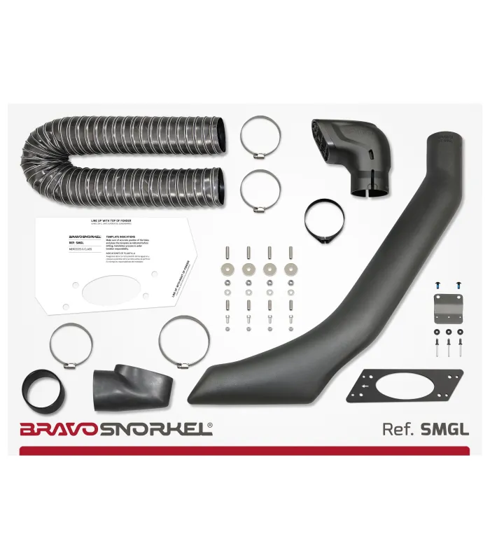 BRAVO SNORKEL MERCEDES G CLASS W460 / 461 / 463 (1979 - 2018 ) REF. SMGL
