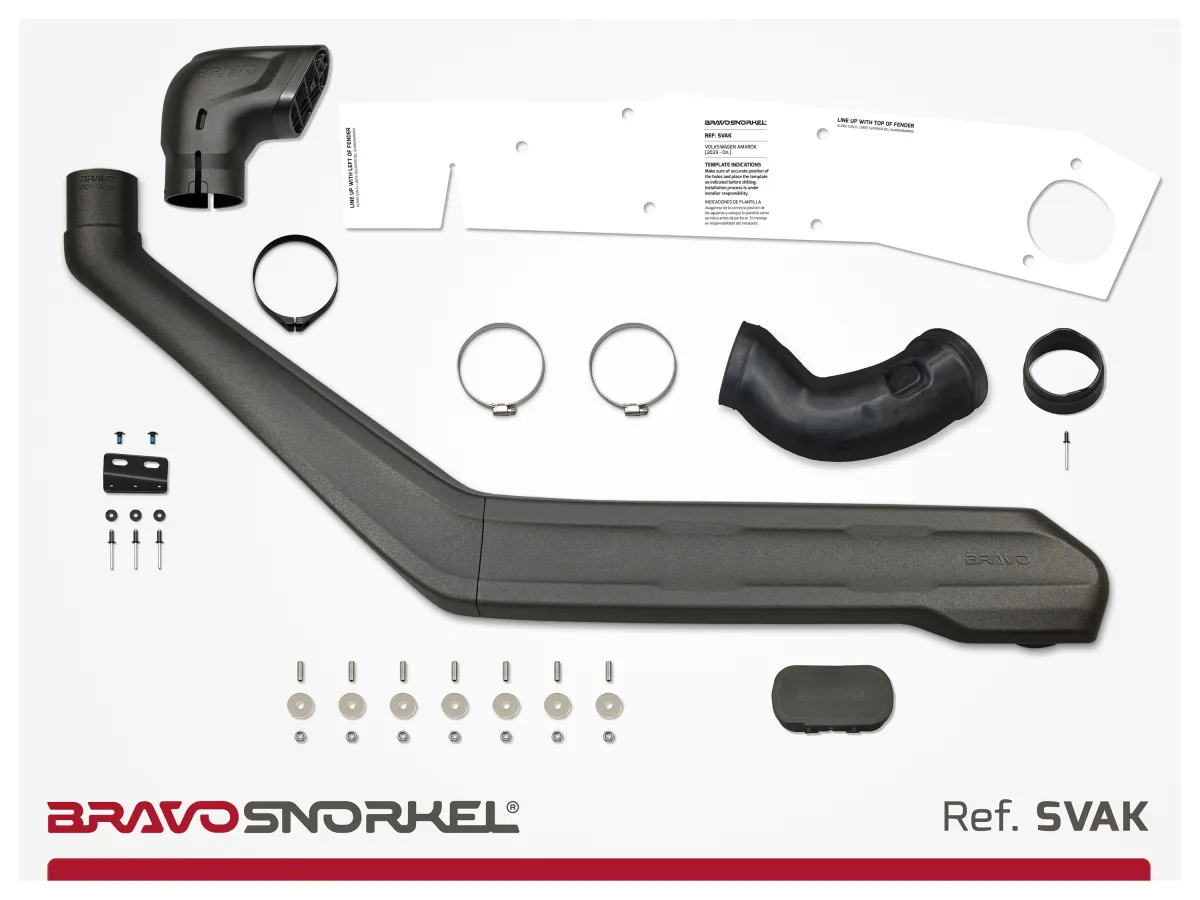 BRAVO SNORKEL VOLKSWAGEN AMAROK (2023 - On.) REF. SVAK