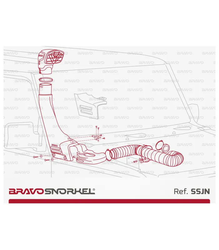 BRAVO SNORKEL SUZUKI JIMNY (2018 - ) REF. SSJN