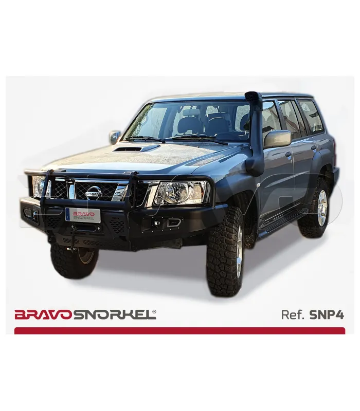BRAVO SNORKEL NISSAN PATROL Y61 (2005 - ) REF. SNP4