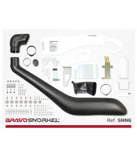 BRAVO SNORKEL NISSAN NAVARA / PATHFINDER  D23 / NP300 (2015 - ) REF. SNN6