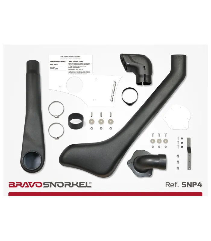 BRAVO SNORKEL NISSAN PATROL Y61 (2005 - ) REF. SNP4