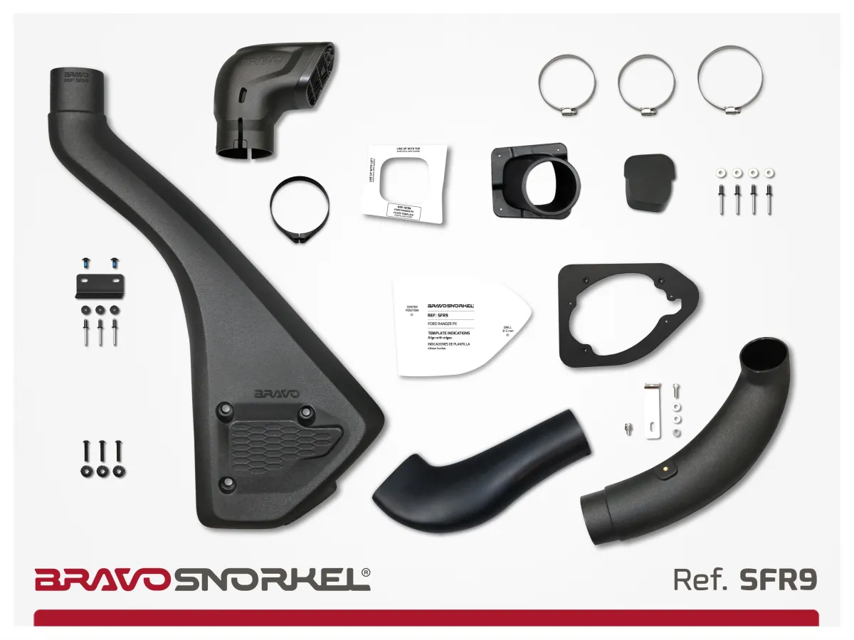 BRAVO SNORKEL FORD RANGER PX (2011 - 2022) REF. SFR9