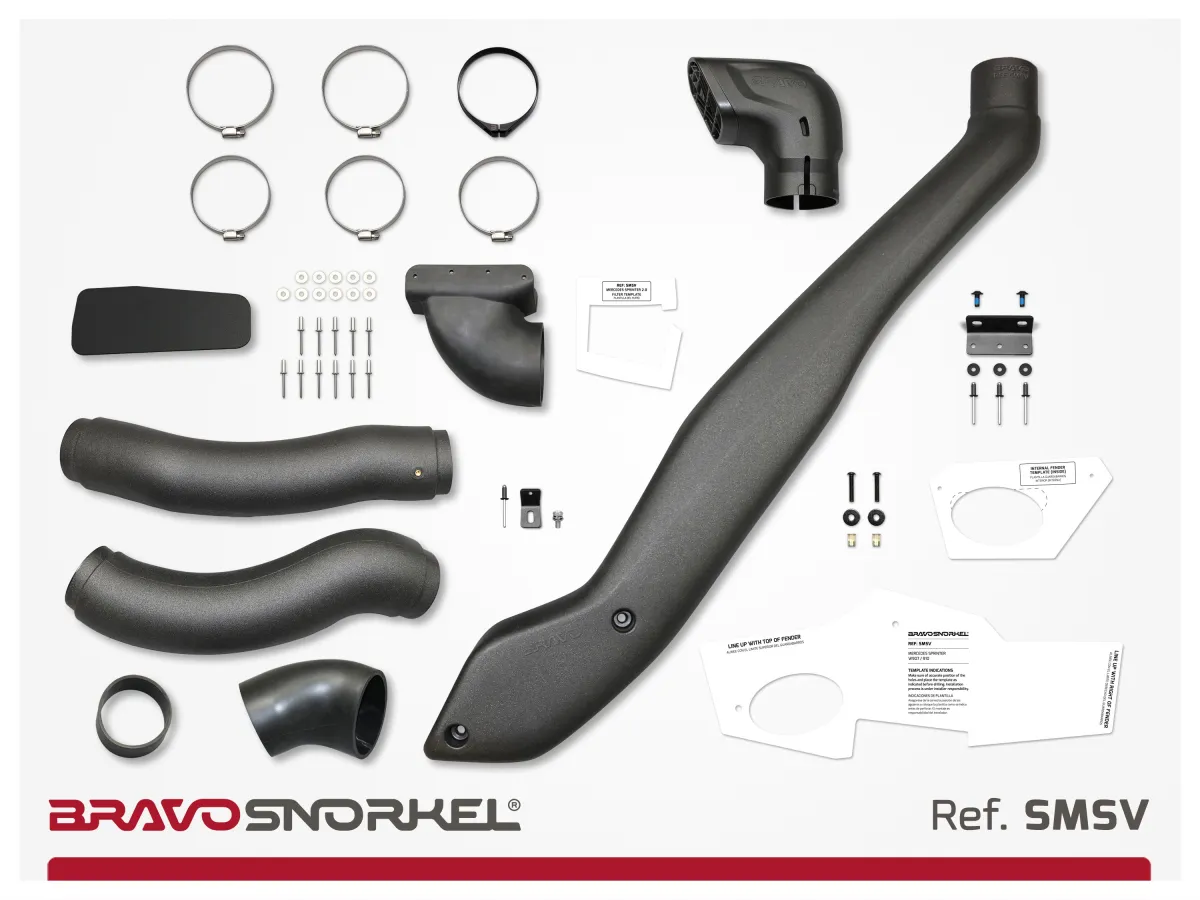 BRAVO SNORKEL MERCEDES SPRINTER W907 / 910 (2018 - ) Ref. SMSV